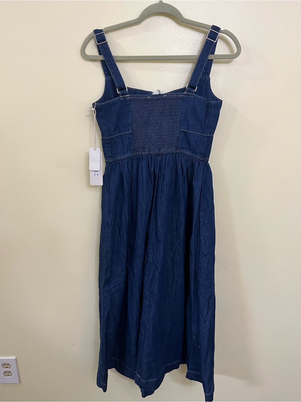 NEW Altar’d State Denim Midi Dress Size XS and Small Available NWT - Picture 5 of 10